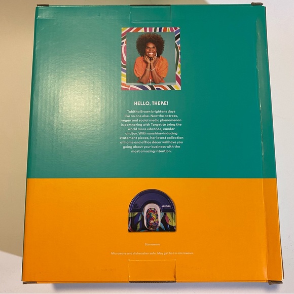 Tabitha Brown 3 piece dining/snack set, NIP, see pictures for measurements, Cute - Picture 9 of 10